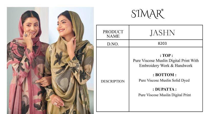 Glossy jashn adies dress material wholesalers in Kolkata